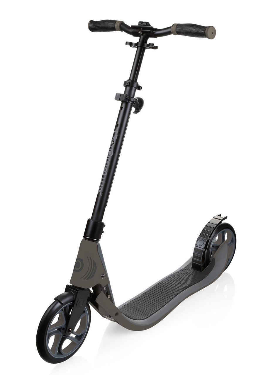 Globber ONE NL 205 - Adult Scooter - Black-Charcoal Grey