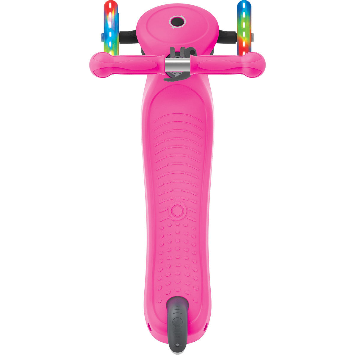 Globber Primo Lights 3 Wheel Scooter - LED Flashing Wheels - Pink