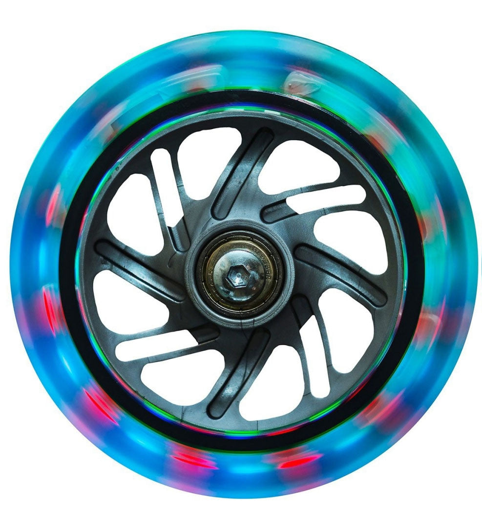 Globber Light Up LED Rear Wheel 80mm - Multicolour Lighting
